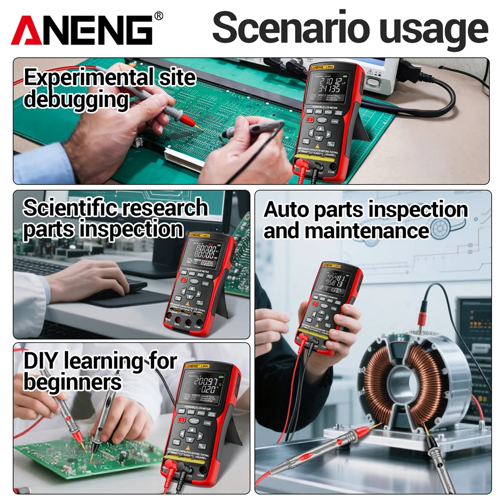 LM06 LCR Bridge Meter Electron - Diy Electronics Workshop ulasan dan harga