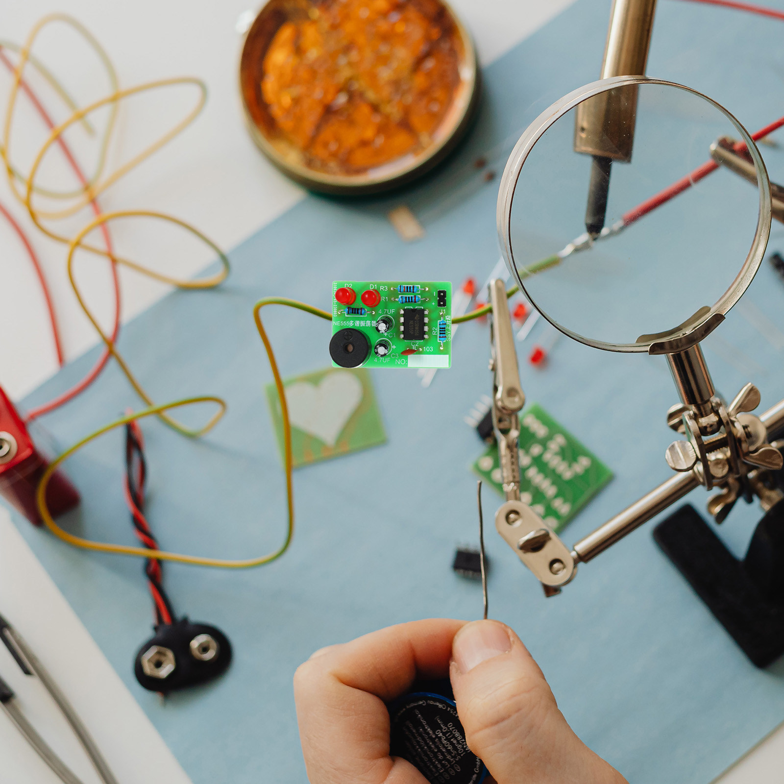 5Set Soldering Training Kit We - Diy Electronics Projects For Beginners ulasan dan harga