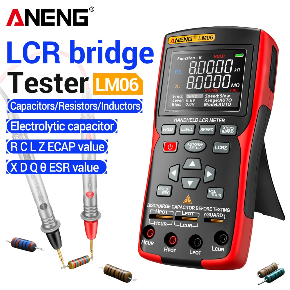 LM06 LCR Bridge Meter Electron - Diy Electronics Workshop ulasan dan harga