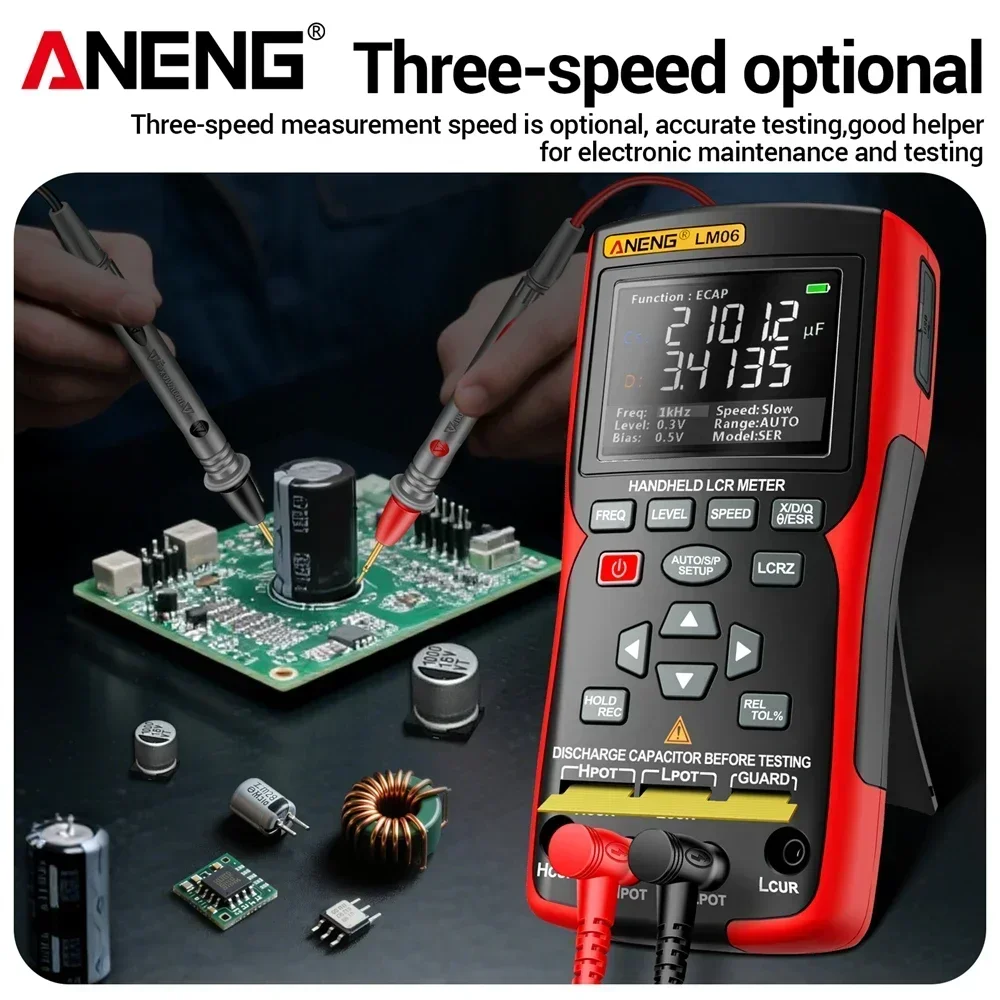 LM06 LCR Bridge Meter Electron - Diy Electronics Workshop ulasan dan harga