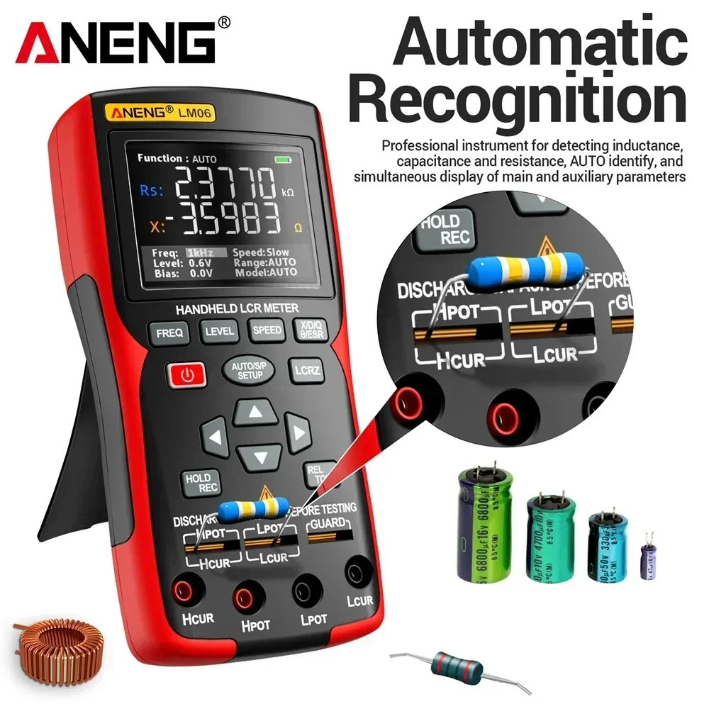 LM06 LCR Bridge Meter Electron - Diy Electronics Workshop ulasan dan harga