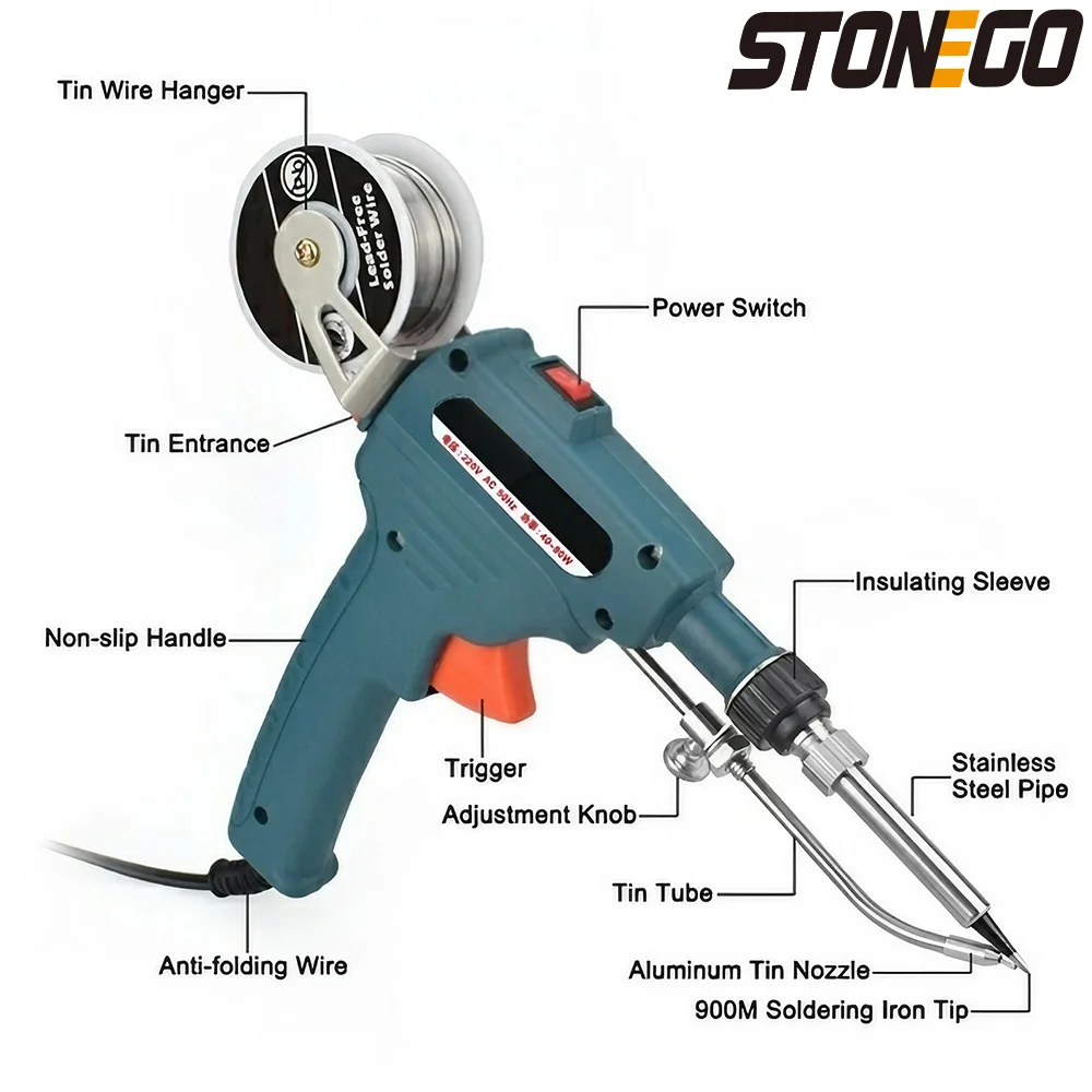 Electric Soldering Iron Gun Ki - Diy Electronics Workshop ulasan dan harga