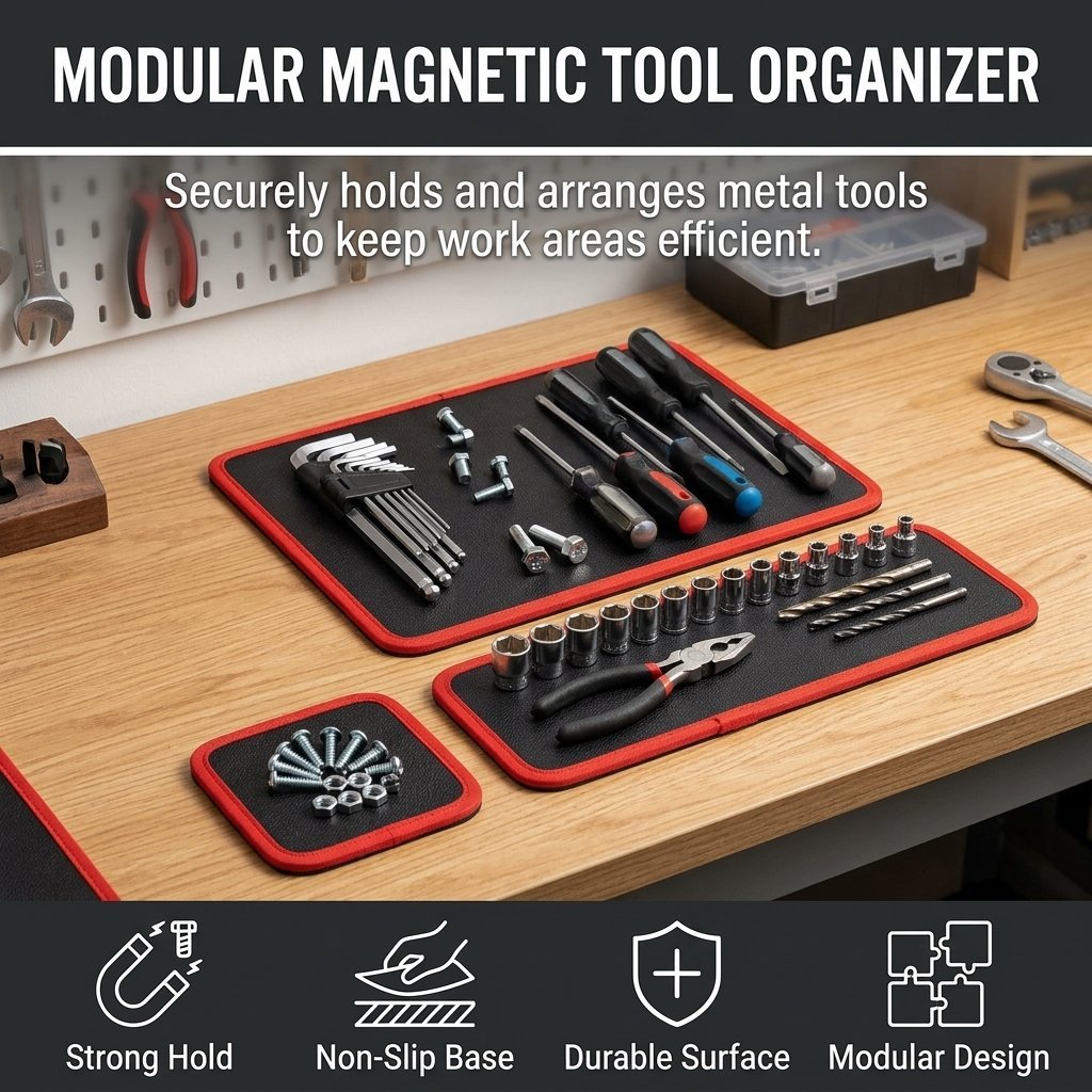 Magnetic Tool Mat Neodymium Or - Diy Electronics Workshop ulasan dan harga