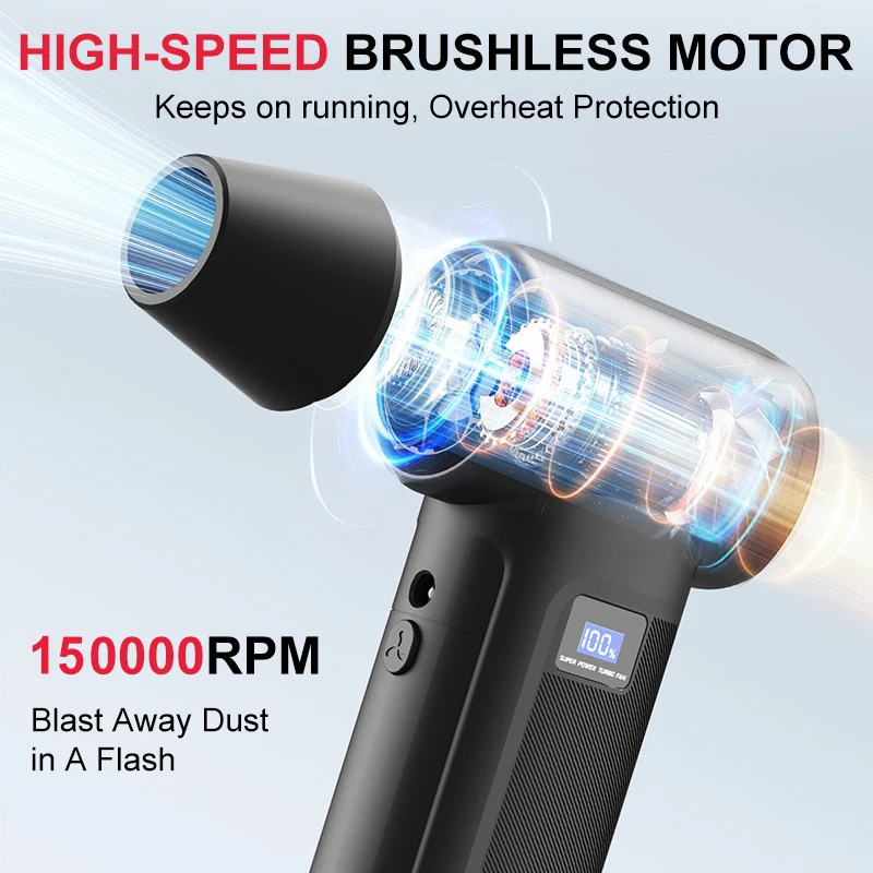 Cordless Turbo Fan Blower 1500 - Diy Electronics Workshop ulasan dan harga