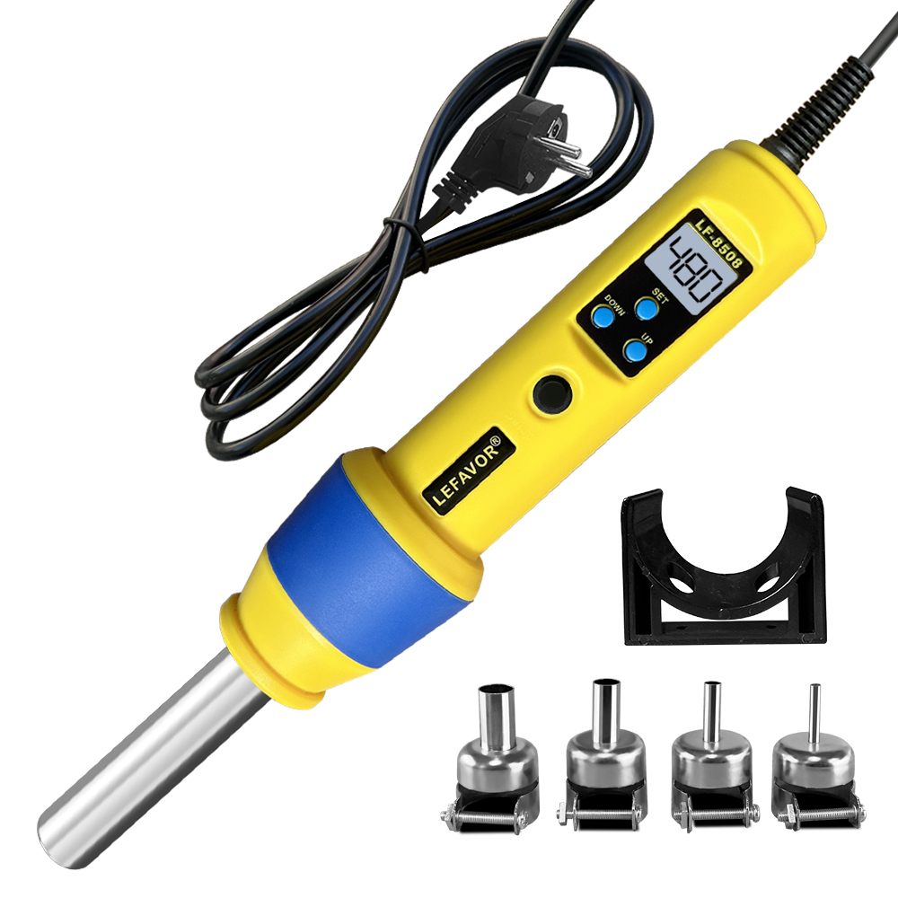 LCD Digital Heat Hot Air Gun D - Smd Solder Paste ulasan dan harga