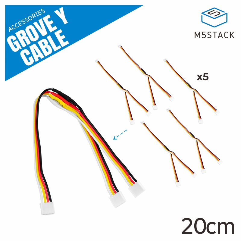 M5Stack Official Grove Y Cable - Diy Electronics Kits ulasan dan harga