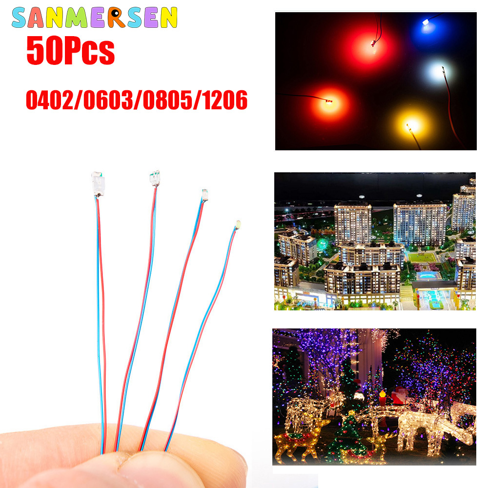 50pcs 0805 1206 SMD Lamp Wired - Smd Solder Paste ulasan dan harga
