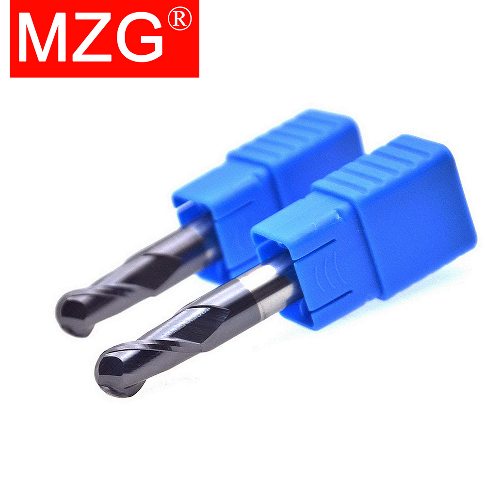 MZG 2 Flute HRC58 Ball End Mil - Diy Cnc Router Electronics ulasan dan harga