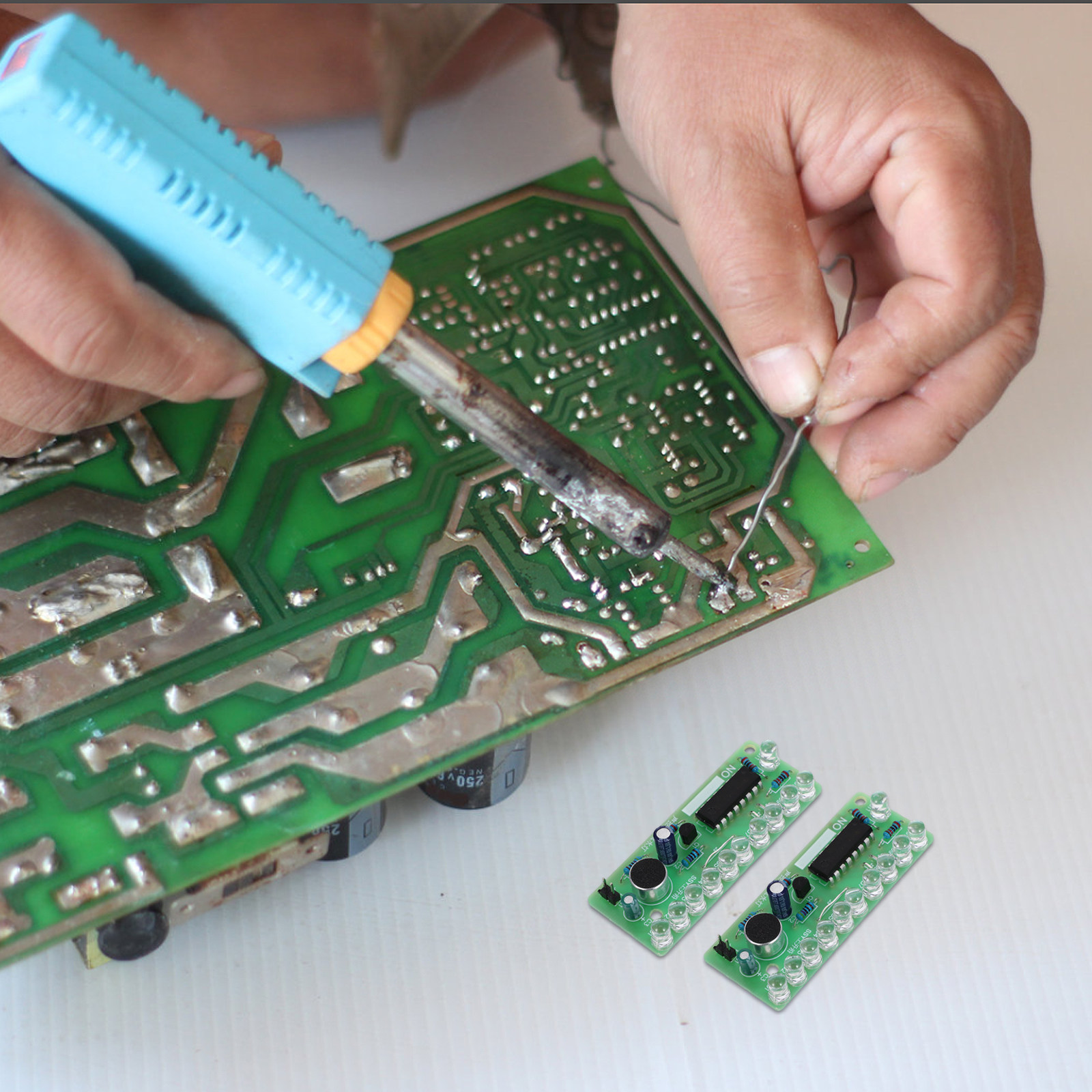 2Set Sound Controlled LED Flow - Diy Electronics Projects For Beginners ulasan dan harga