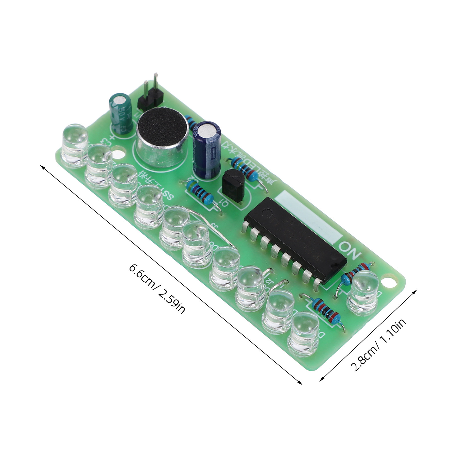 2Set Sound Controlled LED Flow - Diy Electronics Projects For Beginners ulasan dan harga