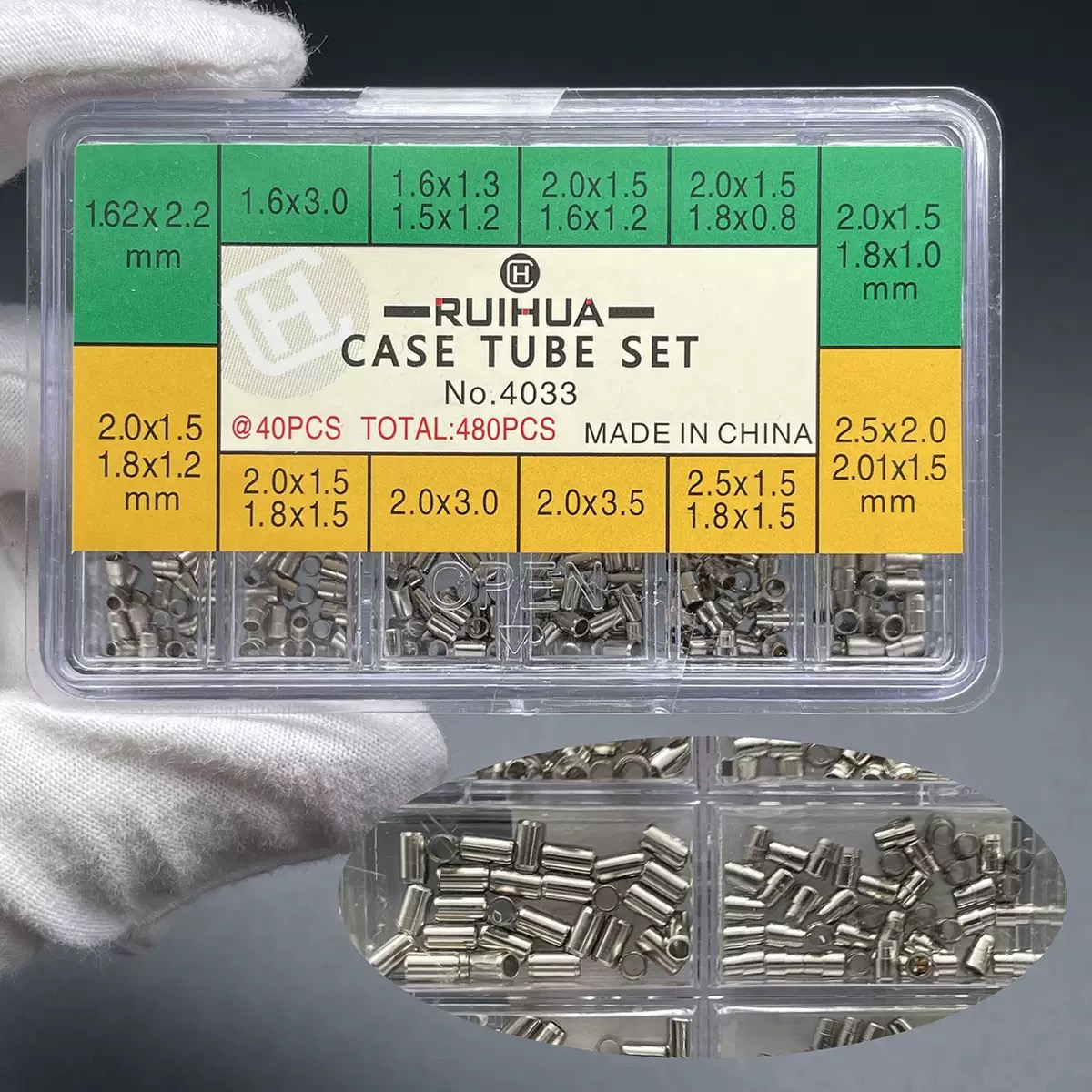 1Box/lot Watch Case Tubes Wate - Diy Electronics Watch ulasan dan harga