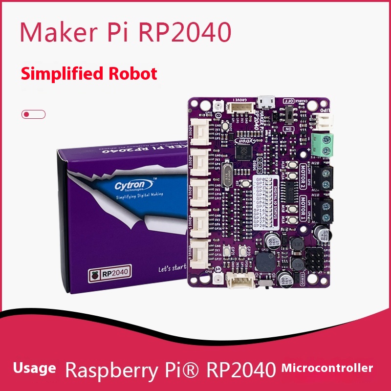 Maker Pi RP2040 DIY Robot Moti - Diy Electronics Kits ulasan dan harga