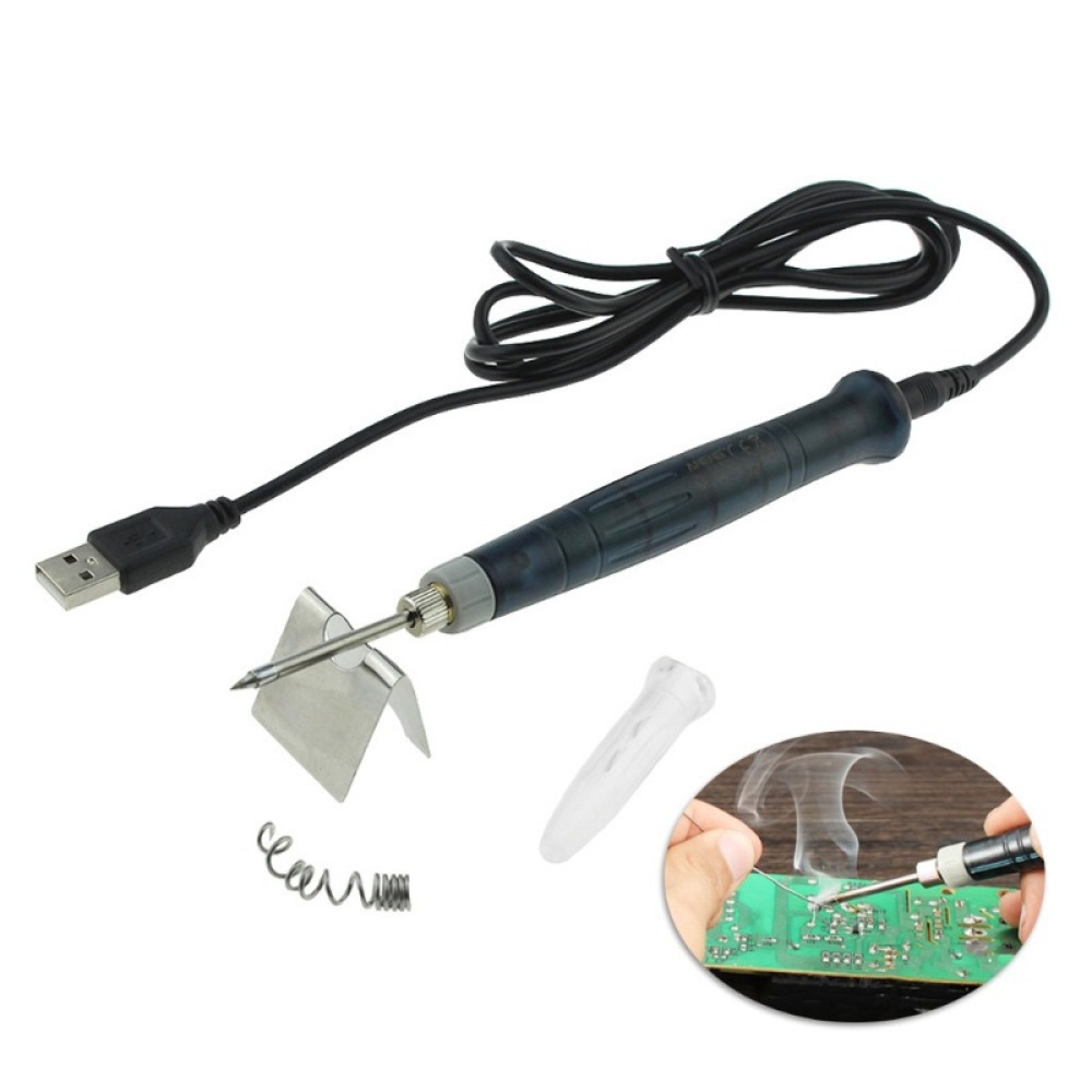 Mini 5V USB Solder Iron Portab - Diy Electronics Workshop ulasan dan harga