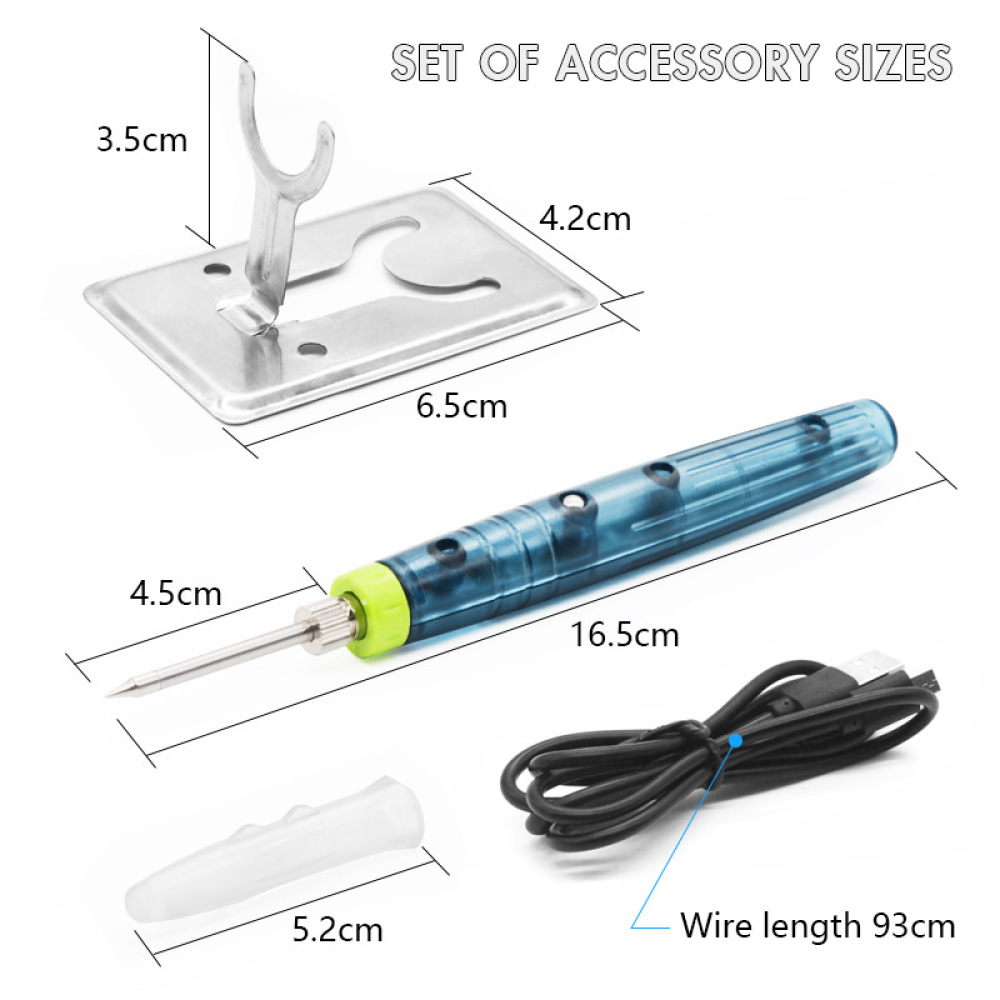 Mini 5V USB Solder Iron Portab - Diy Electronics Workshop ulasan dan harga